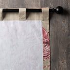 Maison D' Hermine Bowral 100% Cotton Curtain Two Panel Curtains For Living Rooms Bedrooms Offices Tailored With A Rod Pocket & L