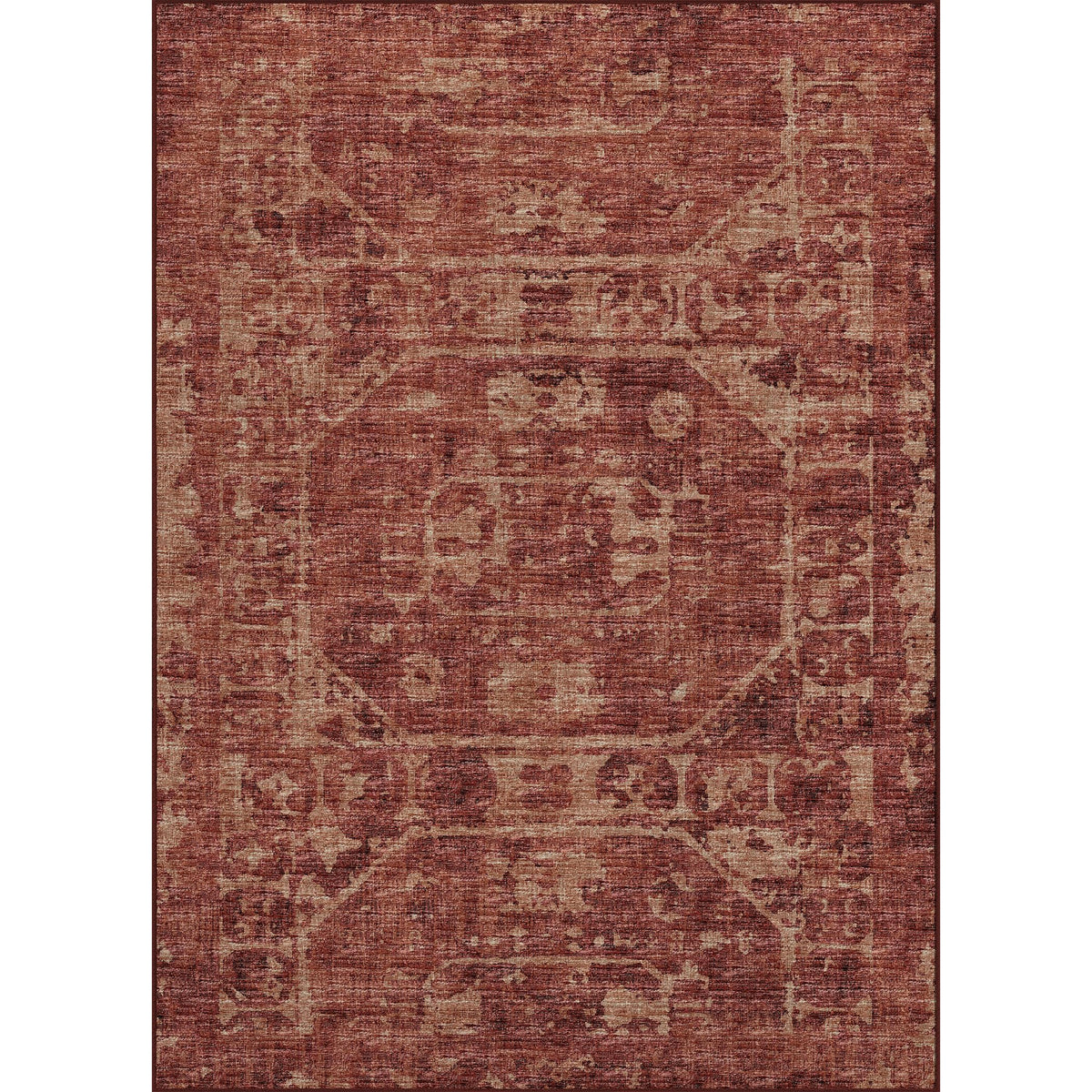 Aberdeen Ab2 Red 3' X 5' Rug