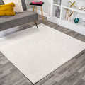 JONATHAN Y SEU100T-7SQ Haze Solid Low-Pile Indoor Area Rug, Coastal, Bohemian, Minimalist, Classic, Casual for Bedroom,Kitchen,L