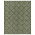 Garland Rug Quatro Sage 8 x 10 Cut-Loop Trellis Area Rug -Soft, Comfortable, Stylish & Budget-Friendly Rug in a Beautiful Soli