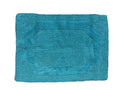 Modern Homes Blue Reversible Designer Cotton Tufted Bath Mat