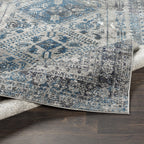 Livabliss Desta Vintage Oriental Area Rug,7'10'' X 10'2'',Blue/Grey
