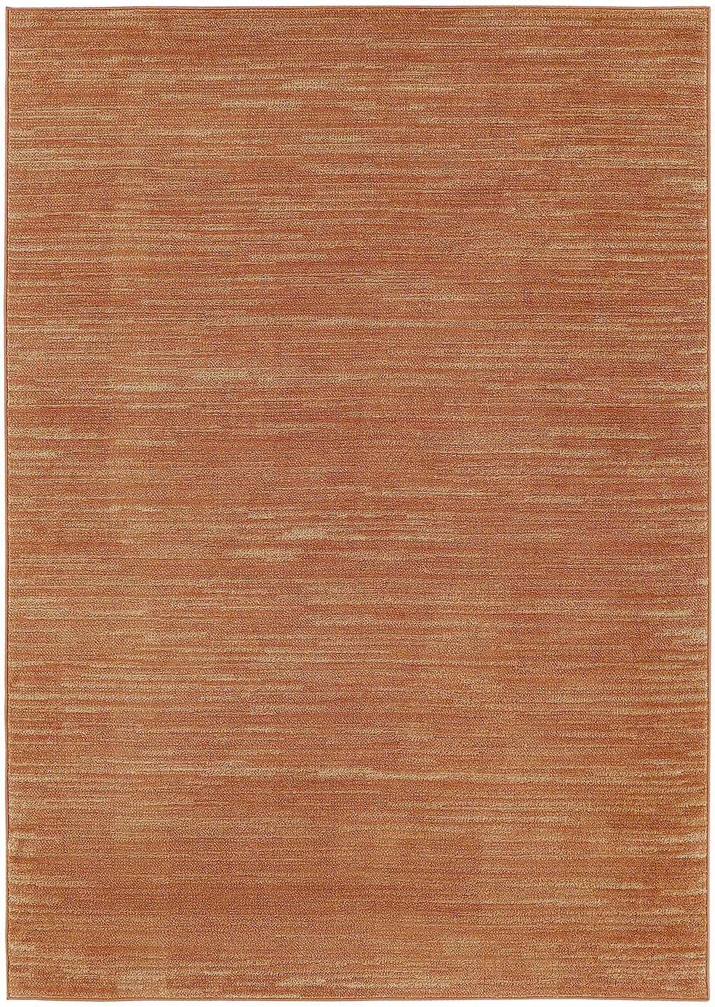 Nourison Essentials Indoor/Outdoor Rust 5' X 7' Area Rug, Easy Cleaning, Non Shedding, Bed Room, Living Room, Dining Room, Backyard, Deck, Patio (5X7)