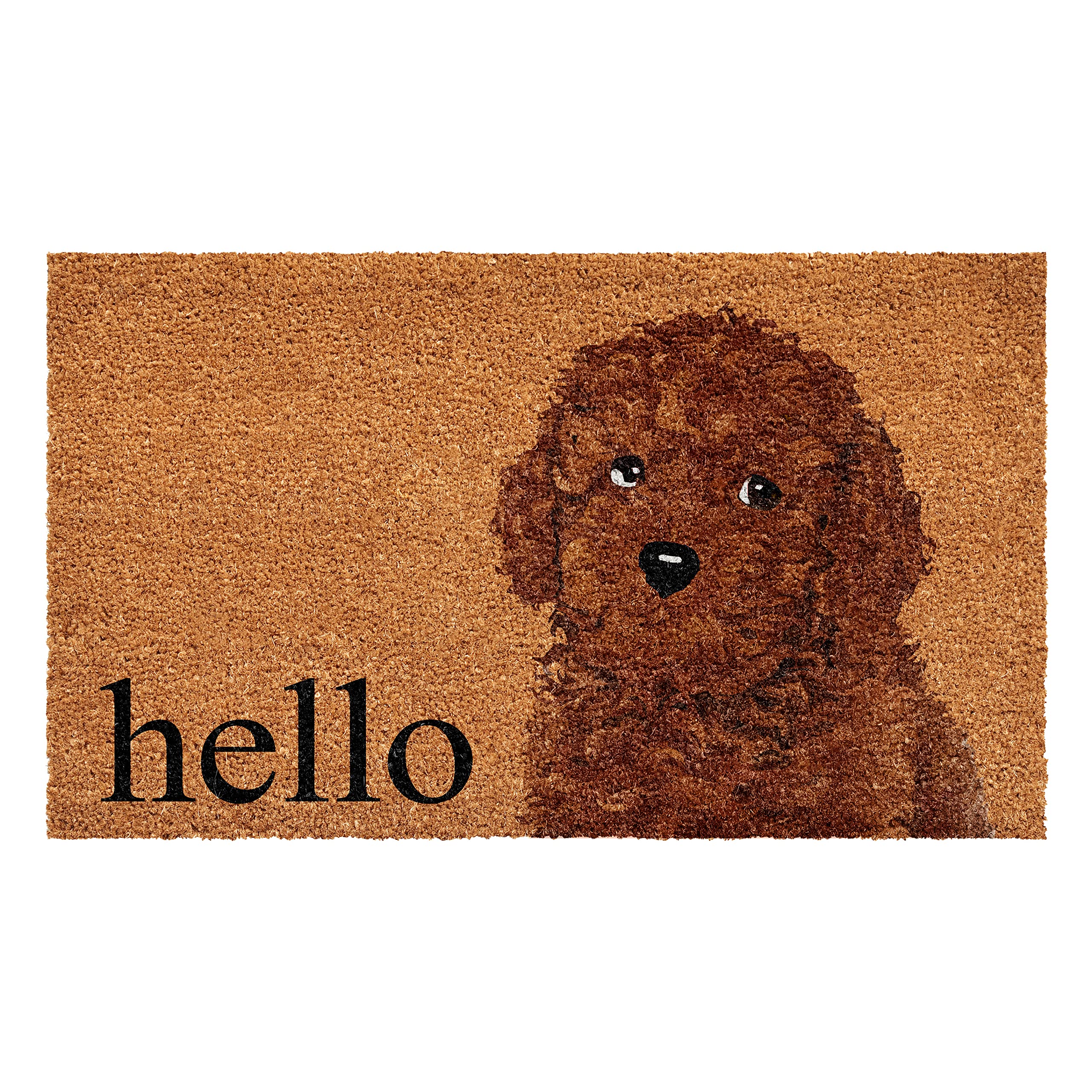 Calloway Mills Brown Toy Poddle Doormat (24' X 36')