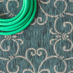 Jonathan Y Smb106F-210 Charleston Vintage Filigree Textured Weave Indoor Outdoor Area Rug, Classic, Traditional, Transitional Ea