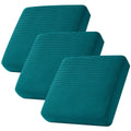 CHUN YI 3PC Stretch Couch Cushion Covers, Individual Sofa Seat Slipcovers Suitable for Armchair Loveseat Sofa with Spandex Jacqu