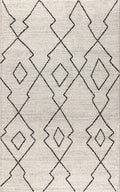 JONATHAN Y MOH202A-3 Alia Moroccan Beni Souk Indoor Farmhouse Area-Rug Bohemian Minimalistic Geometric Easy-Cleaning Bedroom Kit
