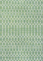 Jonathan Y Smb108L-4 Ourika Moroccan Geometric Textured Weave Indoor Outdoor Area-Rug, Bohemian Rustic Scandinavian Easy-Cleanin
