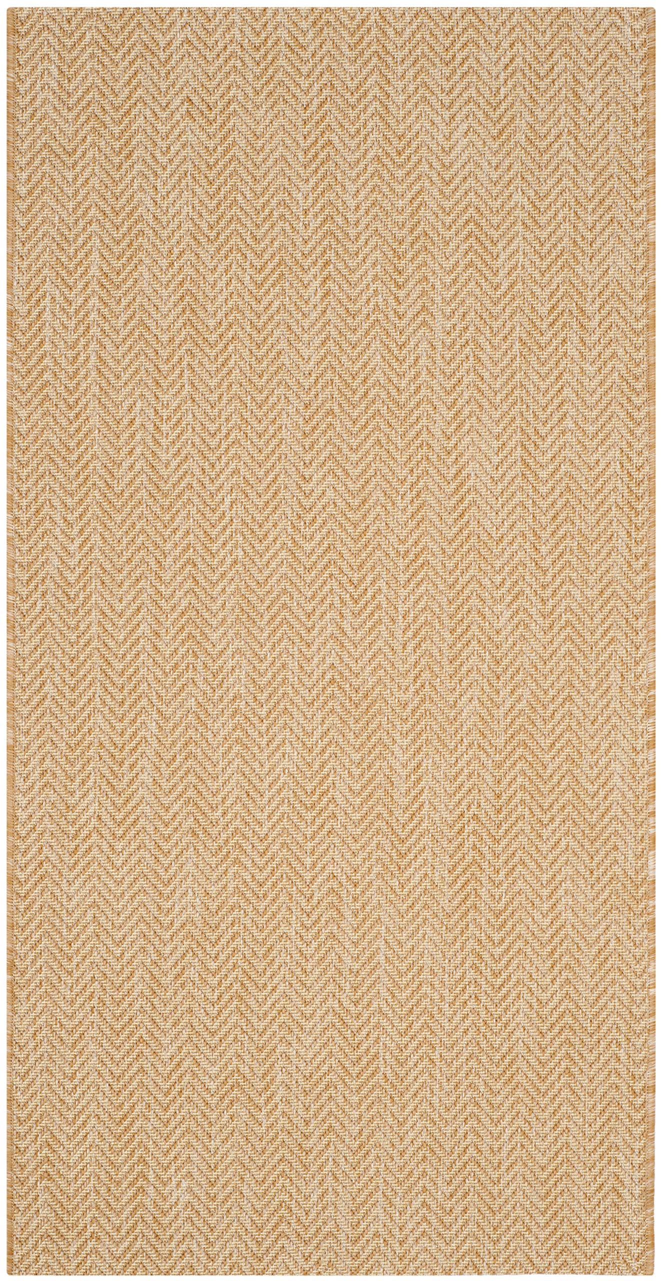 Safavieh Courtyard Collection 2' X 3'7' Natural / Cream Cy8022 Indoor/ Outdoor Patio Backyard Mudroom Accent Rug