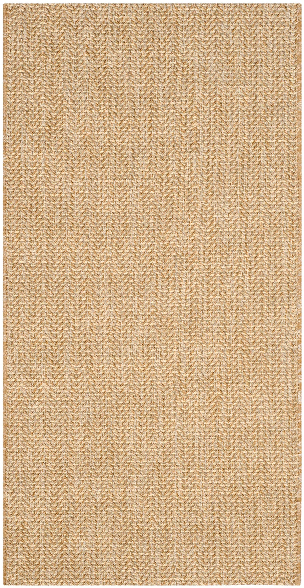 Safavieh Courtyard Collection 2' X 3'7' Natural / Cream Cy8022 Indoor/ Outdoor Patio Backyard Mudroom Accent Rug
