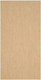 Safavieh Courtyard Collection 2' X 3'7' Natural / Cream Cy8022 Indoor/ Outdoor Patio Backyard Mudroom Accent Rug
