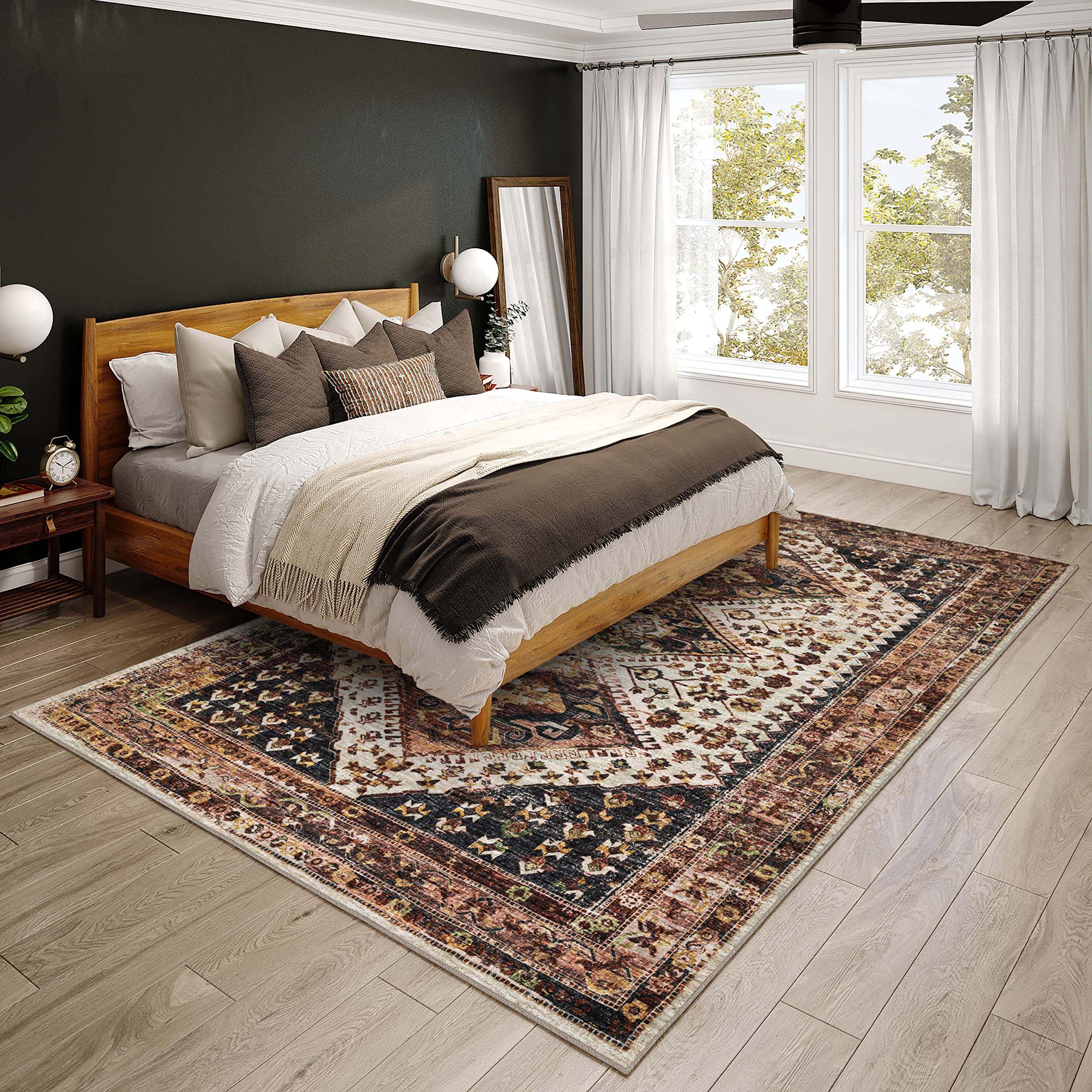 Dalyn Rugs Jericho Jc9 Putty 3' X 5' Rectangle Soft Area Rug, Easy Clean, Non Shedding, Bedroom, Entry, Living Room, Dining Room, Kitchen Rug