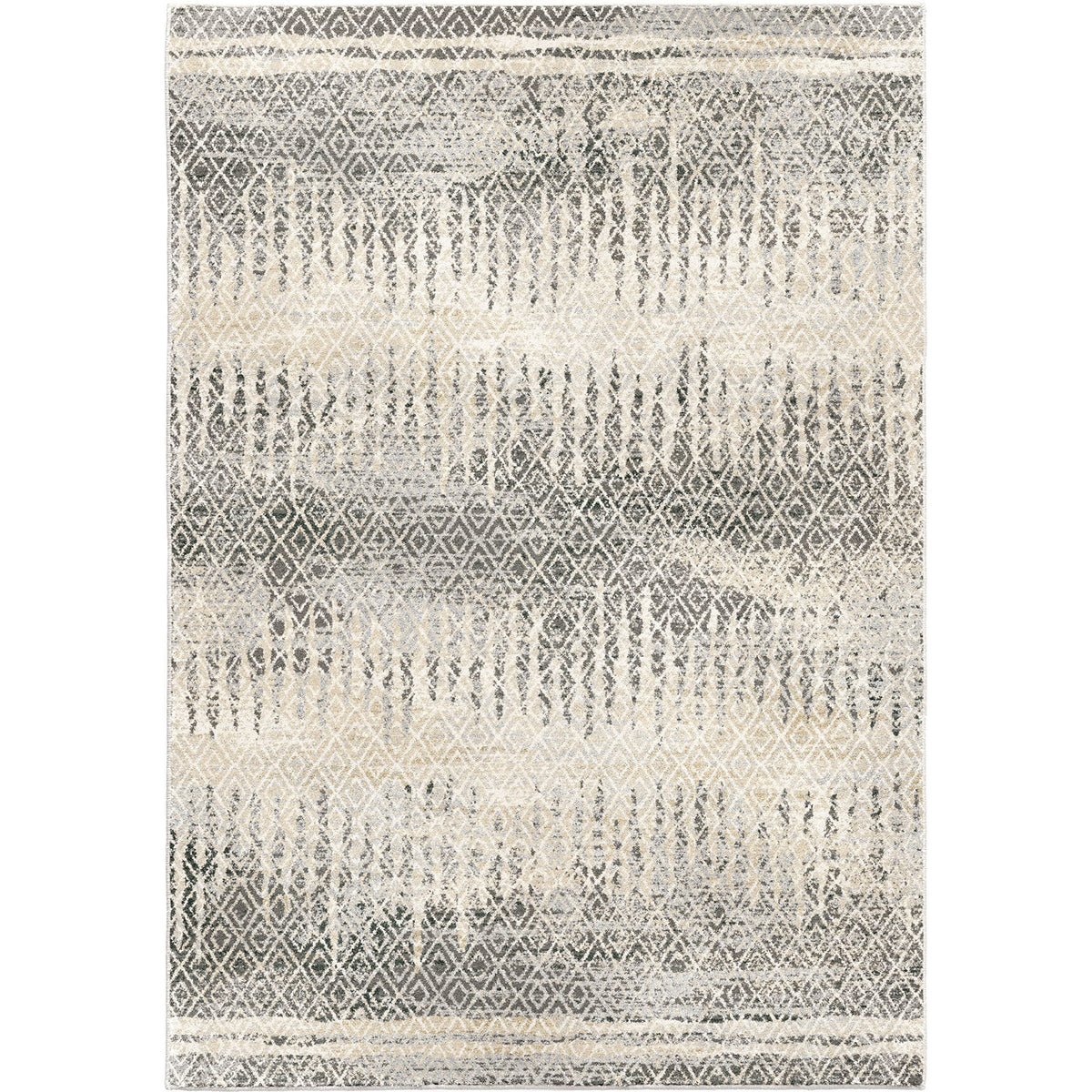 Orian Rugs Riverstone Pinnacle - Cloud Grey Area Rug In 7'10&quot; X 10'10&quot;