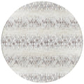Addison Rugs Rylee Ary35 Beige Washable 8' X 8' Indoor Outdoor Round Rug, Easy Clean, Machine Washable, Non Shedding, Bedroom, Entry, Living Room, Dining Room, Kitchen, Patio Rug