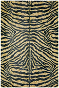 Addison Rugs Safari Asf31 Gilded Washable 8' X 8' Indoor Outdoor Round Rug, Easy Clean, Machine Washable, Non Shedding, Bedroom, Entry, Living Room, Dining Room, Kitchen, Patio Rug