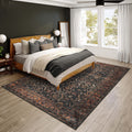 Dalyn Rugs Jericho Jc1 Charcoal 3' X 5' Rectangle Soft Area Rug, Easy Clean, Non Shedding, Bedroom, Entry, Living Room, Dining Room, Kitchen Rug