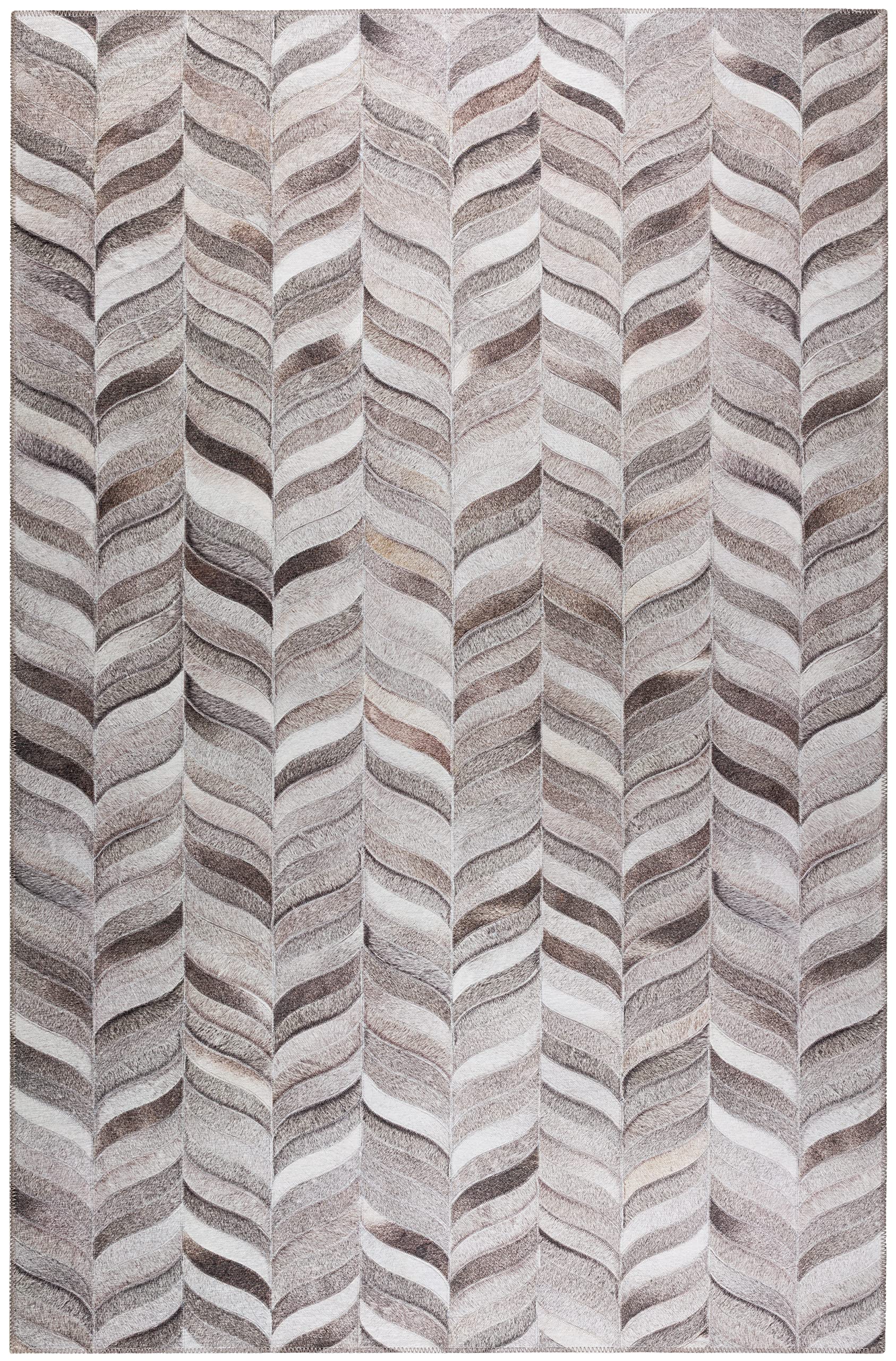 Addison Rugs Laredo Alr41 Gray Washable 8' X 10' Indoor Outdoor Area Rug, Easy Clean, Machine Washable, Non Shedding, Bedroom, Entry, Living Room, Dining Room, Kitchen, Patio Rug