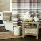 Skl Home Casual Fringe Bath Towel Set, White