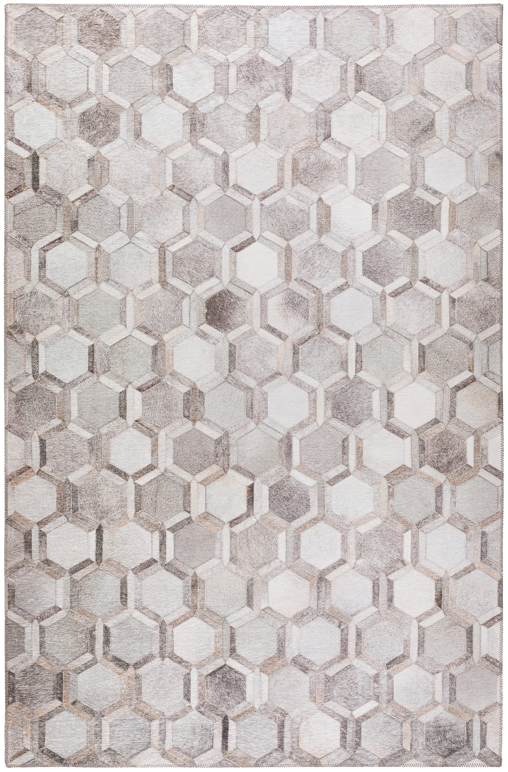 Addison Rugs Laredo Alr31 Gray Washable 3' X 5' Indoor Outdoor Area Rug, Easy Clean, Machine Washable, Non Shedding, Bedroom, Entry, Living Room, Dining Room, Kitchen, Patio Rug