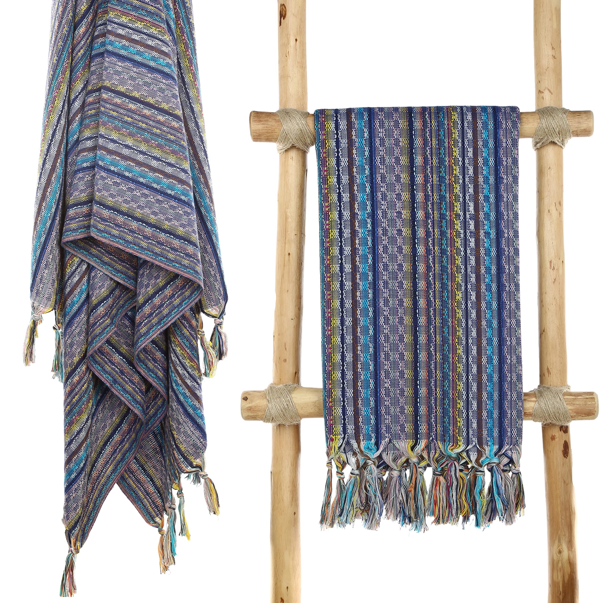 Cacala Pestemal Turkish Beach Towel Highly Absorbent Quick and Easy Dry Soft and Comfortable for bath, Spa, Pool, Gym and Yoga 1