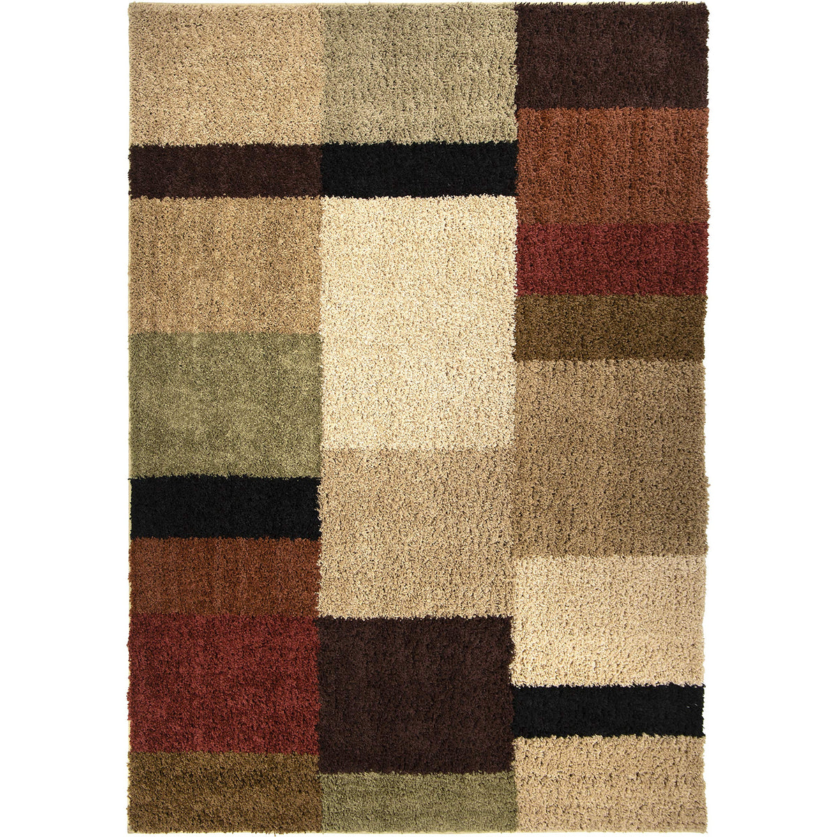 Orian Rugs Impressions Shag Brigim Area Rug, 7'10&quot; X 10'10&quot;, Copper