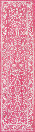 Jonathan Y Smb106J-28 Charleston Vintage Filigree Textured Weave Indoor Outdoor Area Rug, Classic Traditional Transitional Easy