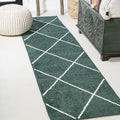JONATHAN Y SEU102D-28 Cole Minimalist Diamond Trellis Indoor Area -Rug Modern Contemporary Casual Easy -Cleaning Bedroom Kitchen