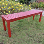International Caravan Royal Fiji 52-inch Garden Bench Antique White