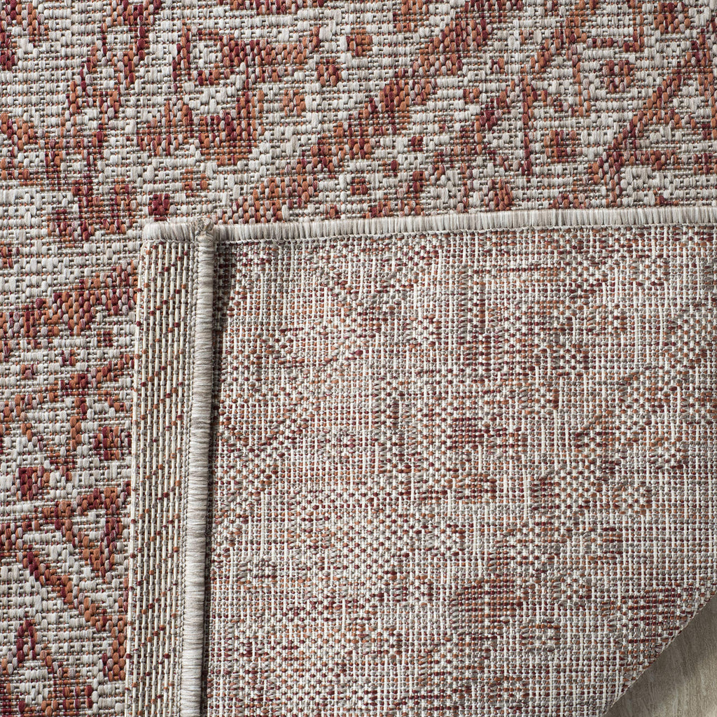 Safavieh Courtyard Collection 2' 3' X 16' Light Beige/Terracotta Cy8734 Indoor/ Outdoor Easy Cleaning Patio Backyard Mudroom Runner Rug
