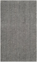 SAFAVIEH Natural Fiber Collection Accent Rug - 2'6'' x 4', Light Grey, Handmade Chunky Textured Jute 0.75-inch Thick, Ideal for 