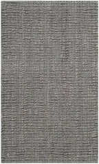 SAFAVIEH Natural Fiber Collection Accent Rug - 2'6'' x 4', Light Grey, Handmade Chunky Textured Jute 0.75-inch Thick, Ideal for 