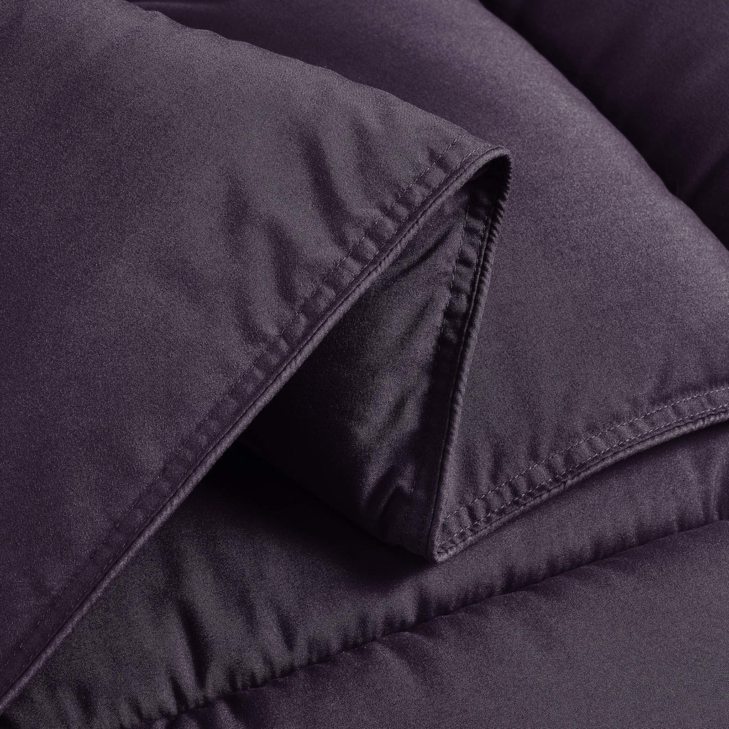 Chezmoi Collection 3-Piece Down Alternative Comforter Set - Lightweight All Seasons Luxurious Brushed Microfiber Comforter (King