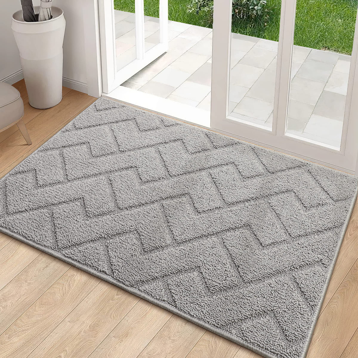 Indoor Doormat,Front Back Door Mat Rubber Backing Non Slip Door Mats 24