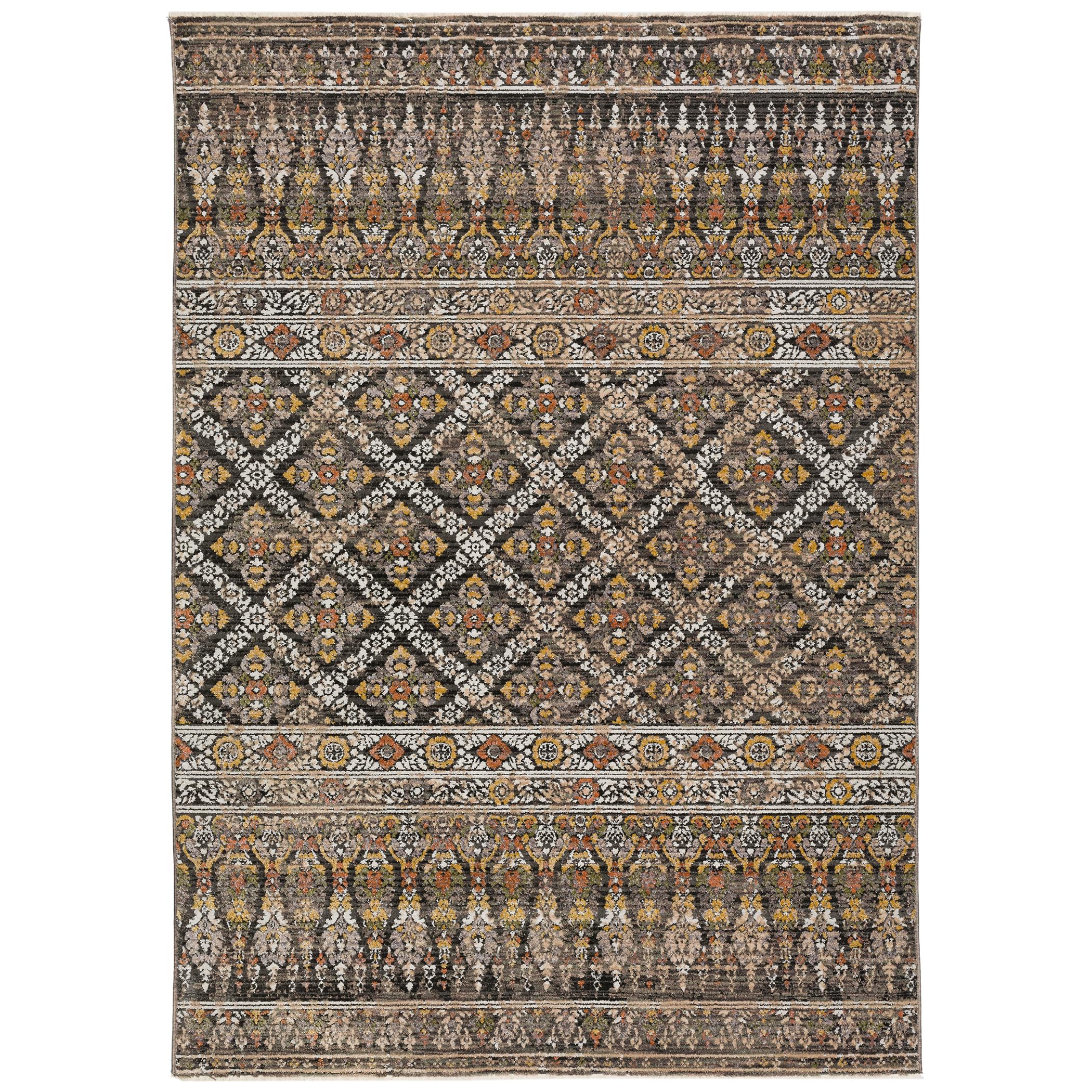 Dalyn Rugs Odessa Od4 Gray 9' X 12'6&quot; Rectangle Soft Area Rug, Easy Clean, Non Shedding, Bedroom, Entry, Living Room, Dining Room, Kitchen Rug