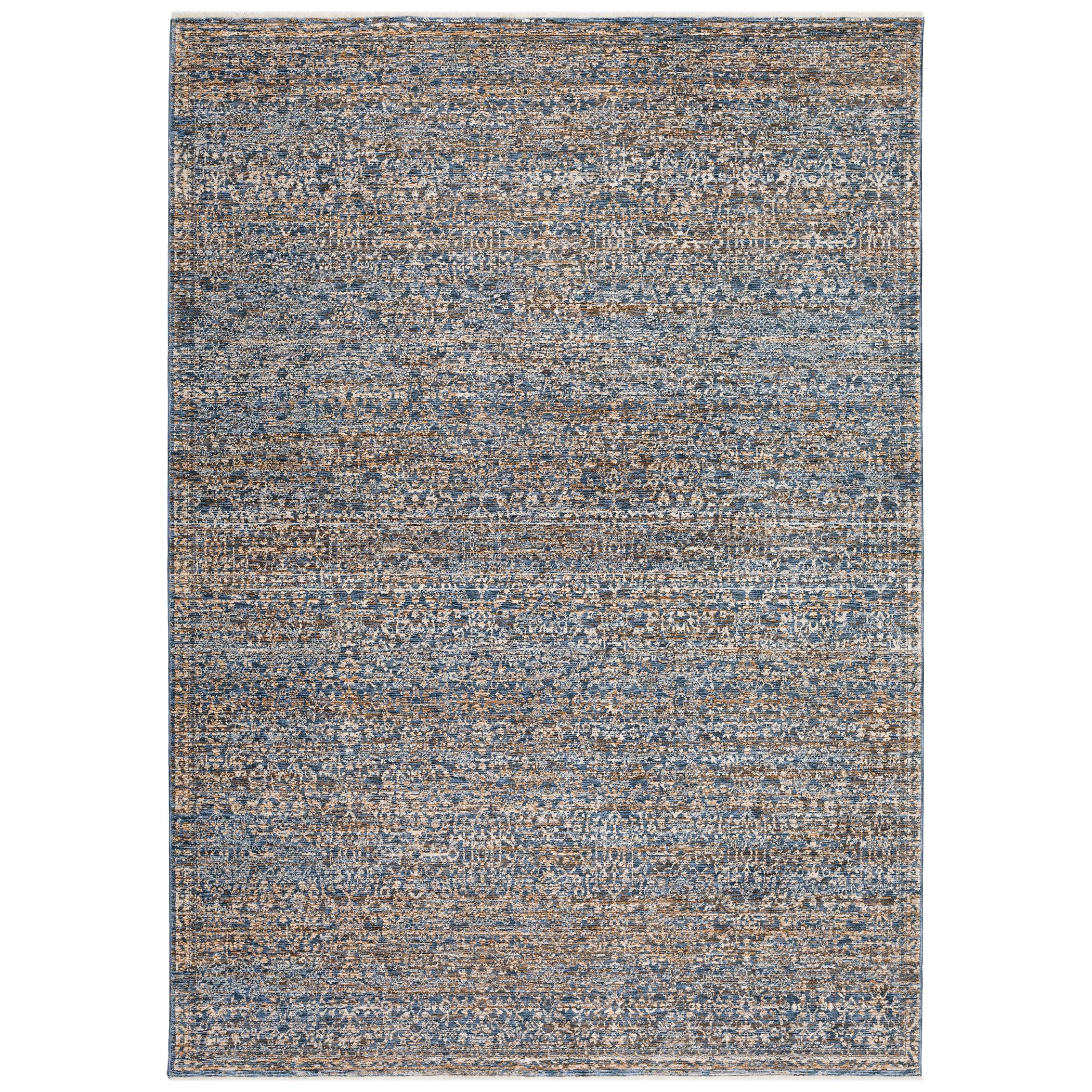 Dalyn Rugs Yarra Ya2 Blue 7'10" X 10' Rectangle Soft Area Rug, Easy Clean, Non Shedding, Bedroom, Entry, Living Room, Dining Room, Kitchen Rug
