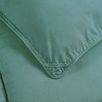 Chezmoi Collection Granite Green Down Alternative Comforter Oversized Queen - 3-Piece Lightweight Comforter Set - All Seasons Mi