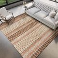 Dalyn Rugs Brisbane Br1 Tribal Trellis Mocha 5' X 7'6"