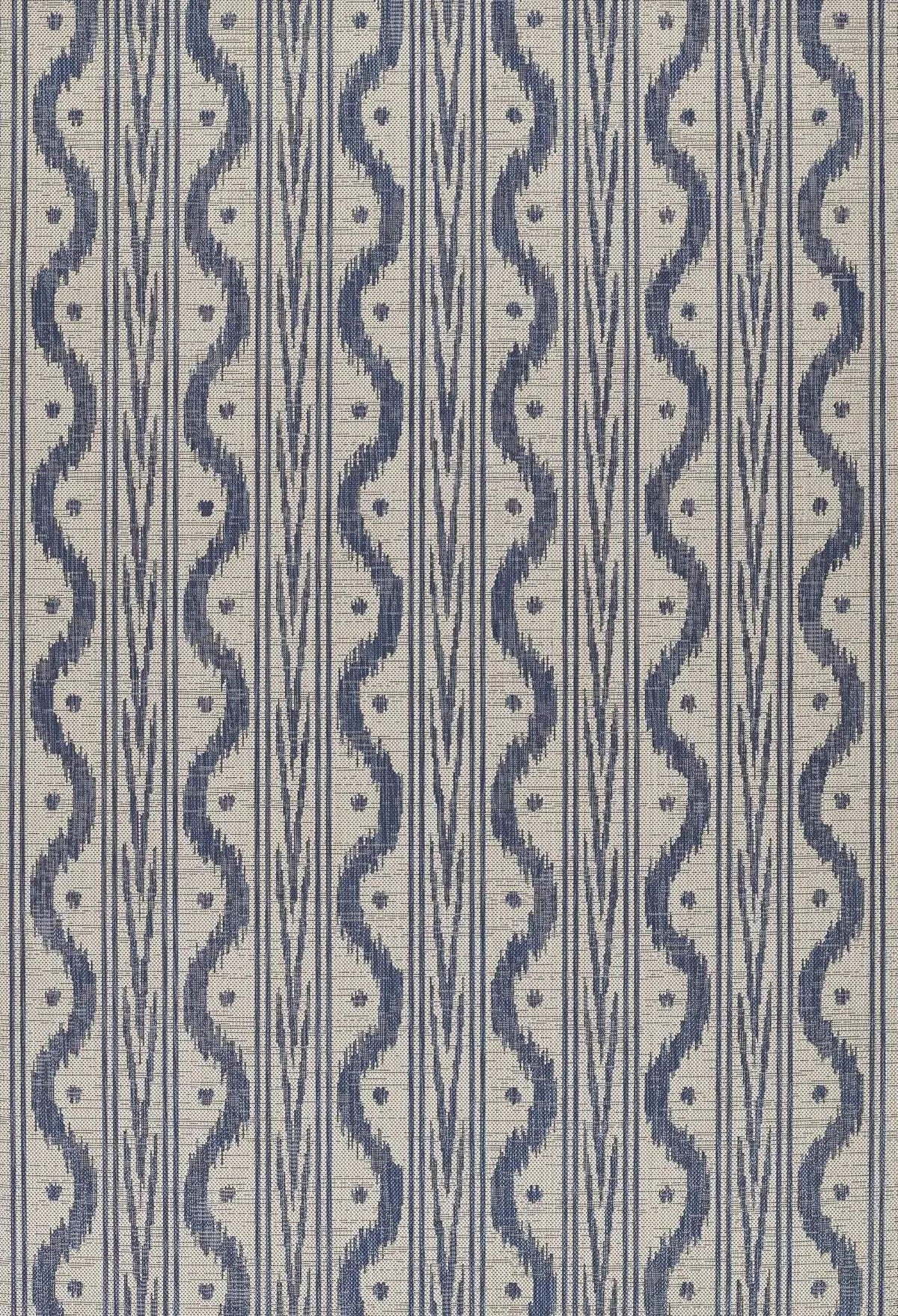 Momeni Riviera Transitional Indoor/Outdoor Area Rug, Blue, 66 Inch  X 9