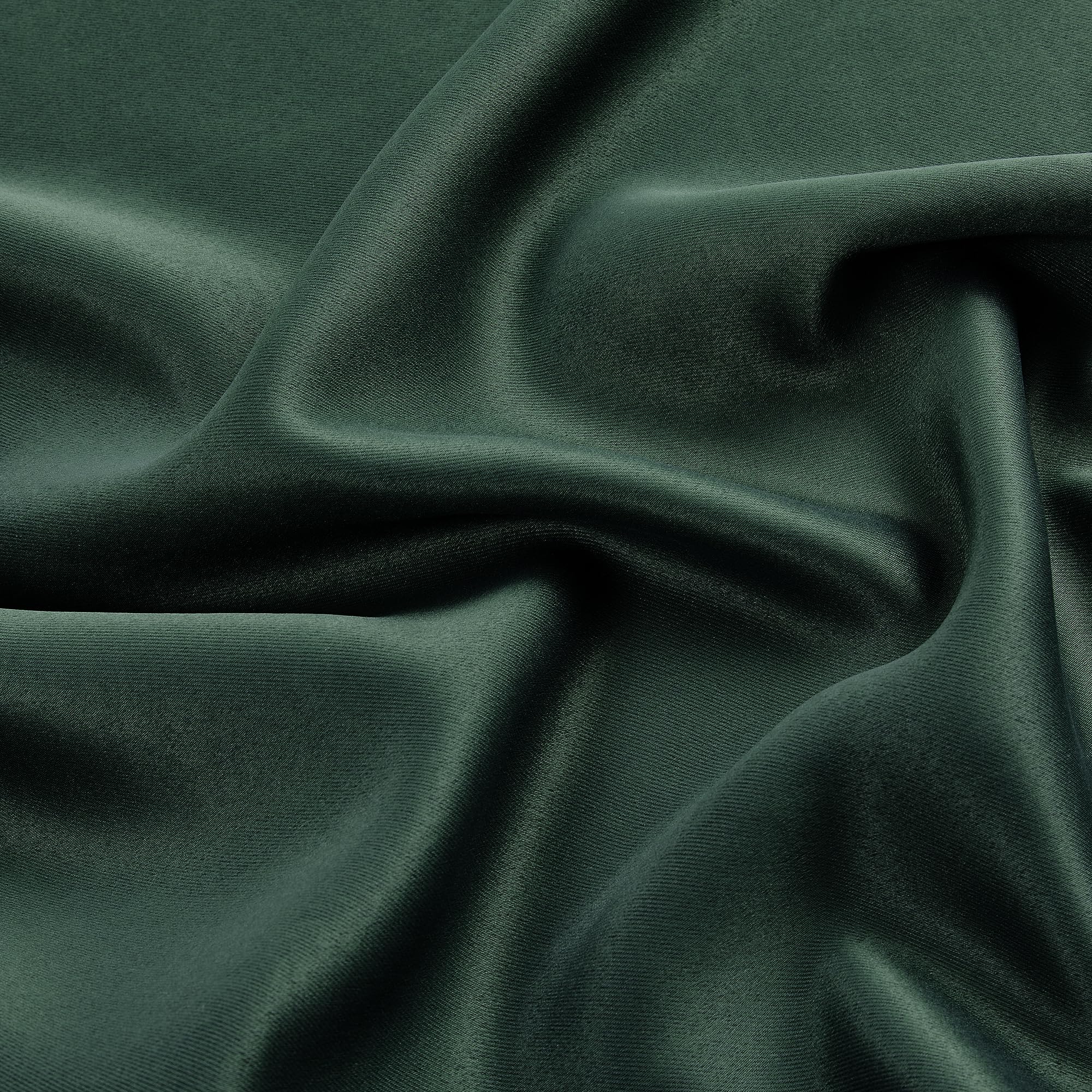 Dark Emerald Green Blackout Curtains 84 Inches Long For Living Room 2 Panels Set,Back Tab Pleated Summer Light Blocking Thermal