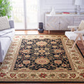 SAFAVIEH Lyndhurst Collection Area Rug - 10 x 14, Black & Ivory, Traditional Oriental Design, Non-Shedding & Easy Care, Ideal 
