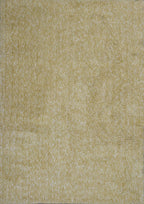 HomeRoots Decor 7'6' X 9'6' Polyester Yellow Heather Area Rug