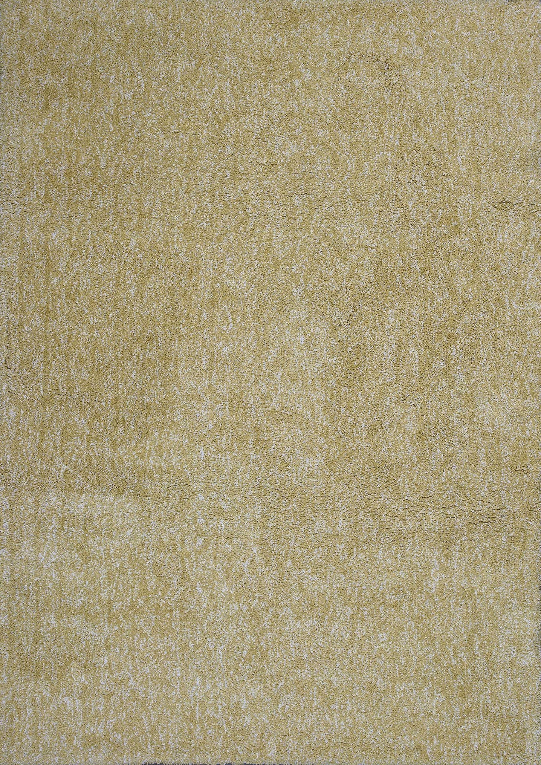 HomeRoots Decor 7'6' X 9'6' Polyester Yellow Heather Area Rug