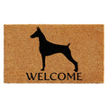 Calloway Mills 102971729 Doberman Doormat, 17' X 29', Natural/Black