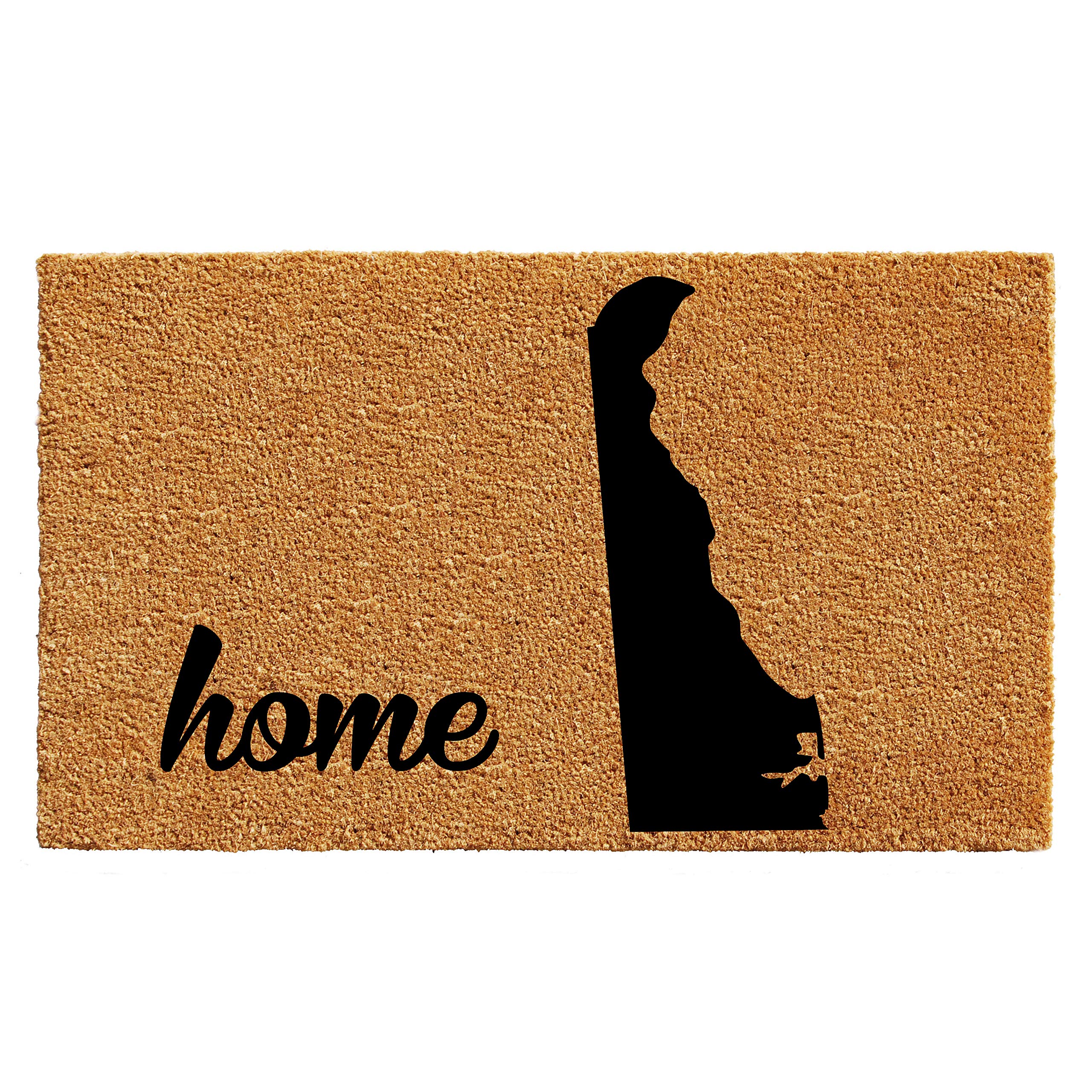 Calloway Mills 105191830 Delaware Doormat, 18' X 30', Natural/Black