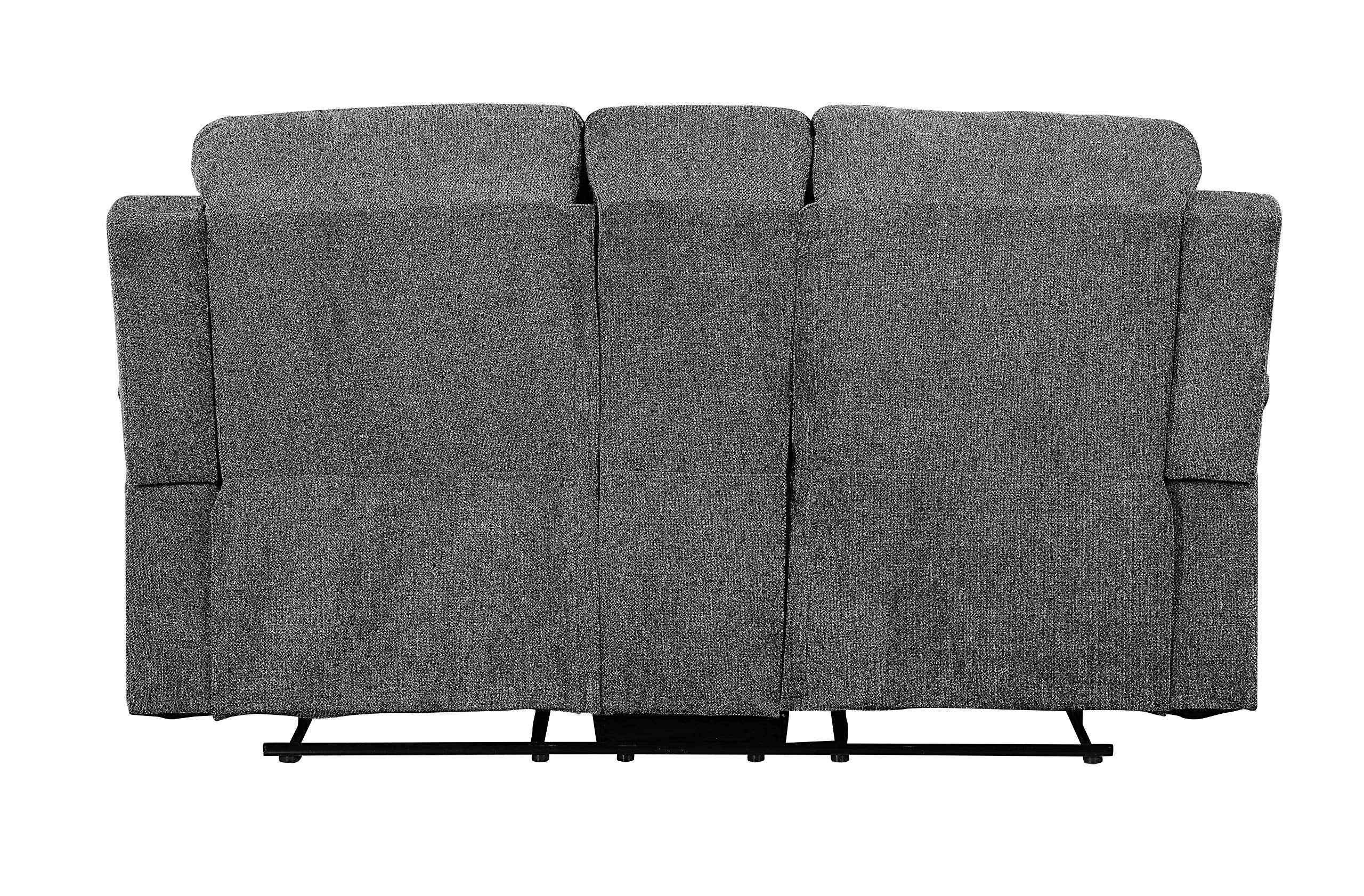 Acme Furniture Kalen Love Seats, Gray