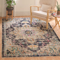 SAFAVIEH Madison Collection 3 Square Black / Gold MAD473Z Boho Chic Medallion Distressed Non-Shedding Living Room Bedroom Accen