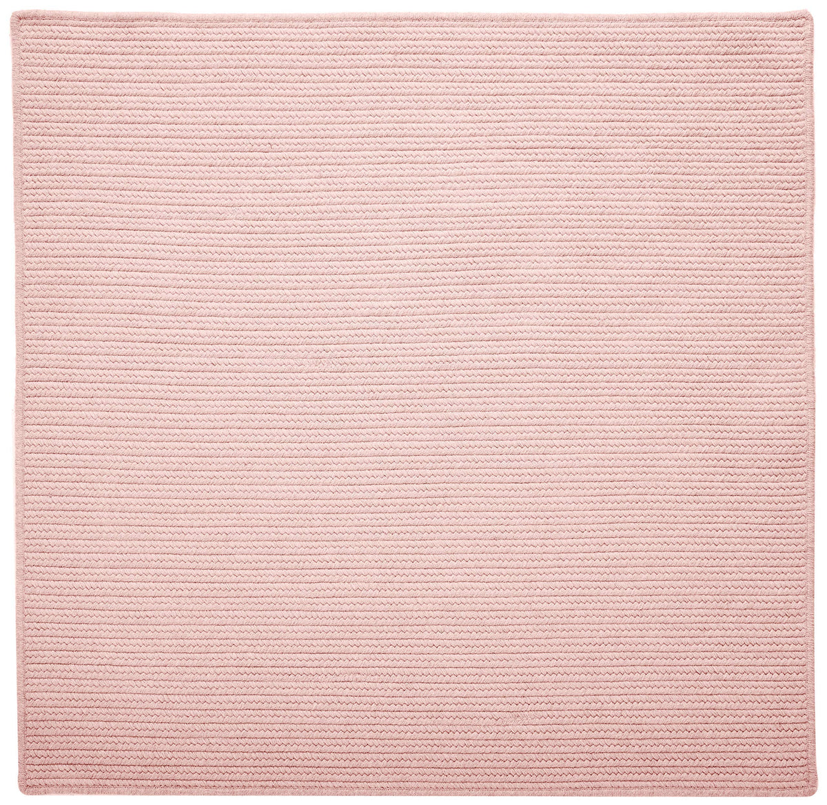 Westminster Square Area Rug, 6 By 6-Feet, Blush Pink