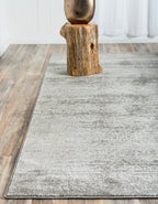 Unique Loom Del Mar Collection Area Rug - Lucille (5' 3'' X 8' Rectangle, Gray/ Ivory)