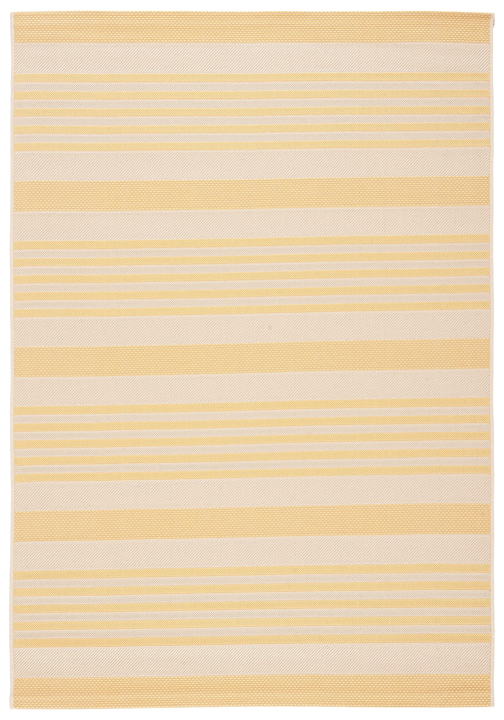 SAFAVIEH Courtyard Collection 2' x 3'7'' Gold/Beige CY6062 Nautical Coastal Stripe Indoor/-Outdoor Waterproof Easy-Cleaning Pati