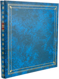 Pioneer Photo Albums MP-300/RB 300-Pocket Post Bound Leatherette Cover Photo Album for 3.5 by 5.25-Inch Prints, Royal Blue